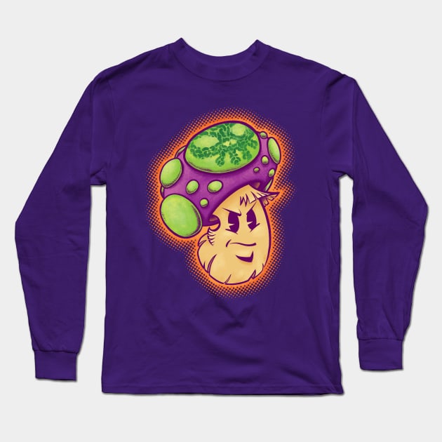 Nasty Shroom [Full Colour] Long Sleeve T-Shirt by DCLawrenceUK